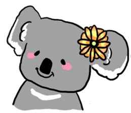 A stuffed koala "kala" sticker #168732