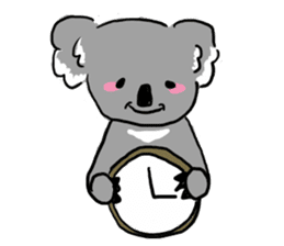 A stuffed koala "kala" sticker #168736