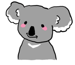 A stuffed koala "kala" sticker #168737
