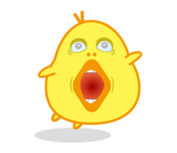 Chick 100% sticker #168952