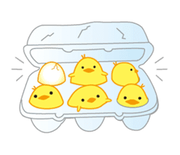 Chick 100% sticker #168972