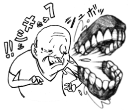 Funny Stickers [drawn with a pencil] sticker #169099