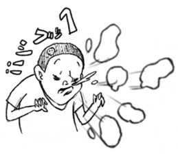 Funny Stickers [drawn with a pencil] sticker #169103