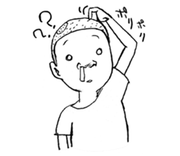 Funny Stickers [drawn with a pencil] sticker #169106