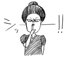 Funny Stickers [drawn with a pencil] sticker #169109