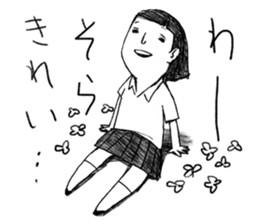 Funny Stickers [drawn with a pencil] sticker #169114