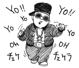 Funny Stickers [drawn with a pencil] sticker #169127