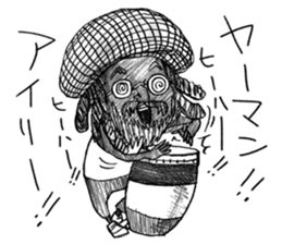 Funny Stickers [drawn with a pencil] sticker #169128