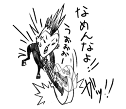 Funny Stickers [drawn with a pencil] sticker #169130