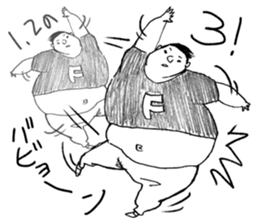 Funny Stickers [drawn with a pencil] sticker #169137