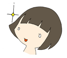 negative-girl sticker #169219