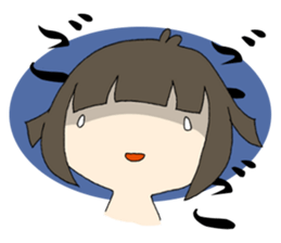 negative-girl sticker #169220