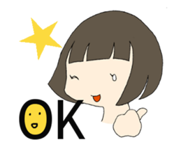 negative-girl sticker #169223