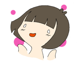 negative-girl sticker #169225