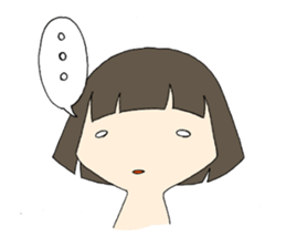 negative-girl sticker #169226