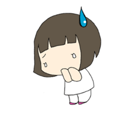 negative-girl sticker #169227