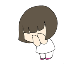 negative-girl sticker #169230