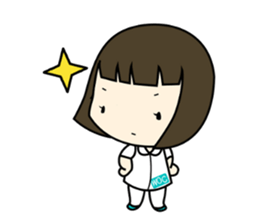 negative-girl sticker #169236