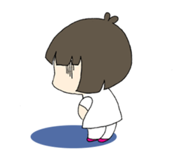 negative-girl sticker #169238