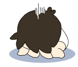 negative-girl sticker #169249