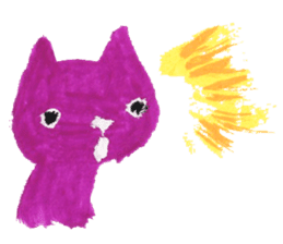 Colorful cats - Emotions - sticker #169876