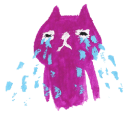 Colorful cats - Emotions - sticker #169883