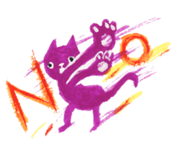 Colorful cats - Emotions - sticker #169889