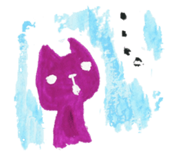 Colorful cats - Emotions - sticker #169903