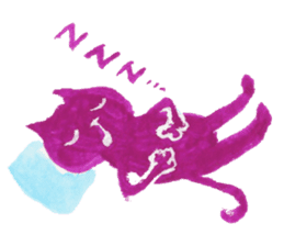 Colorful cats - Emotions - sticker #169906