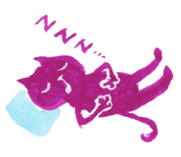 Colorful cats - Emotions - sticker #169906