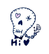 Skeleton JOE sticker #170615