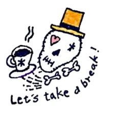 Skeleton JOE sticker #170626