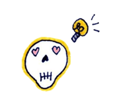 Skeleton JOE sticker #170631