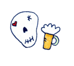 Skeleton JOE sticker #170637