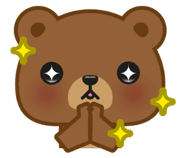 Coffee Bear sticker #171003