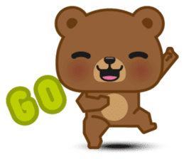 Coffee Bear sticker #171004