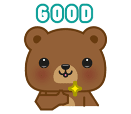 Coffee Bear sticker #171008