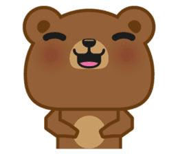 Coffee Bear sticker #171009