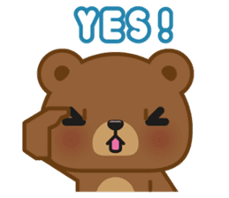 Coffee Bear sticker #171018