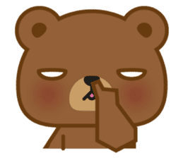 Coffee Bear sticker #171020