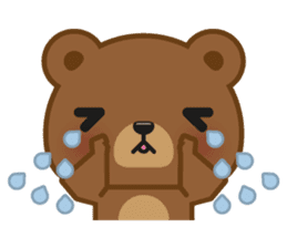 Coffee Bear sticker #171021