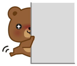 Coffee Bear sticker #171025