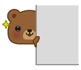 Coffee Bear sticker #171036
