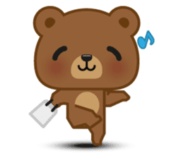 Coffee Bear sticker #171037