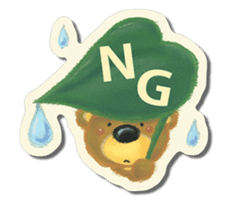 Shikakuma-chan and Marukuma-chan sticker #171206