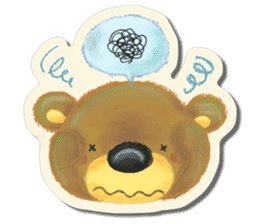 Shikakuma-chan and Marukuma-chan sticker #171223