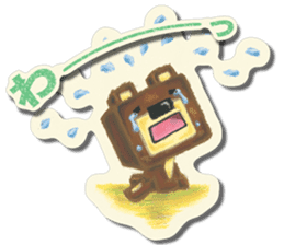 Shikakuma-chan and Marukuma-chan sticker #171224