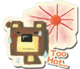 Shikakuma-chan and Marukuma-chan sticker #171233