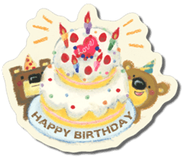 Shikakuma-chan and Marukuma-chan sticker #171234