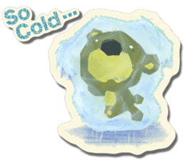 Shikakuma-chan and Marukuma-chan sticker #171237